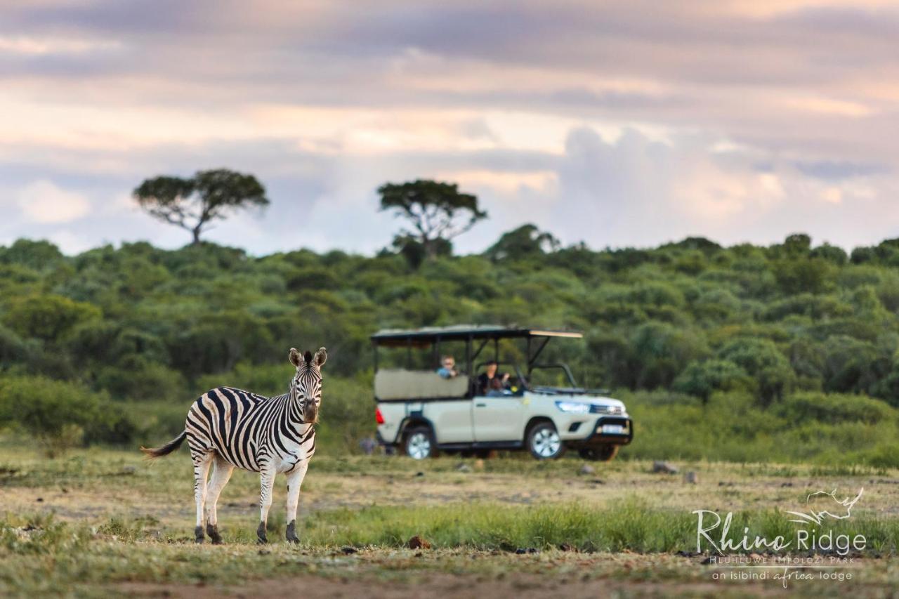 Rhino Ridge Safari Lodge KwaNompondo Luaran gambar